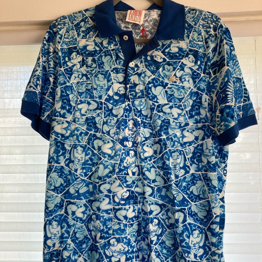 La Coste Li Xiaofeng polo shirt. Size 5